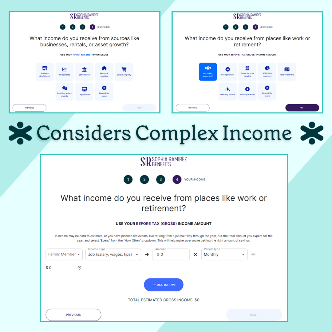 Client Intake Form for ACA and Medicare - for Brokers